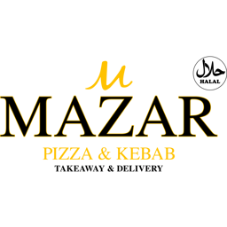 Mazar Pizza and Kebab logo.